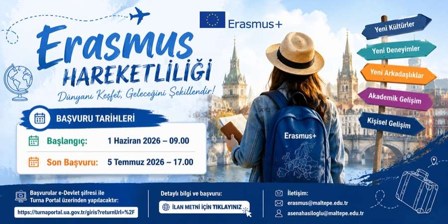 2026-2027 AKADEMİK YILI ERASMUS + 2025-1-TR01-KA131-HED-000309751 NOLU INTERNSHIP4ALL KONSORSİYUM ÖĞRENCİ STAJ HAREKETLİLİĞİ BAŞVURULARI DUYURUSU (2025 Projesi, İlan edildiği tarih: 13.05.2026)